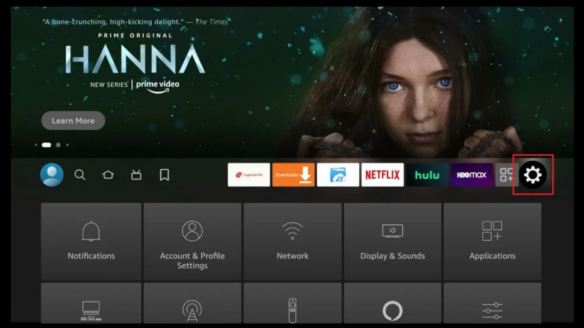 Paramètres Fire Stick
